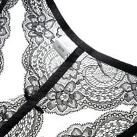 Aoochasliy дамски бельо Nightie Trendy and Sexy Lace Cup Beauty Back Backle No Steel Ring Comment Bra Set Dydays от днес