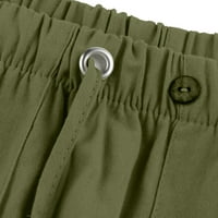 Мъжки спални панталони Небрежни дълги панталони - свободни леки теглене йога плажни панталони Случайни панталони