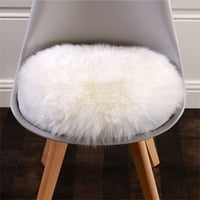 мека изкуствена овча кожа килим стол покритие изкуствена вълна топло Космат килим седалка на клирънс