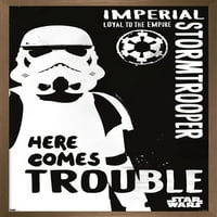 Star Wars: Saga - Stormtrooper Trouble Wall Poster, 14.725 22.375