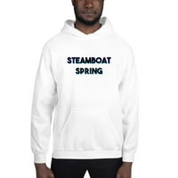 Tri Color Steamboat Spring Hoodie Pullover Sweatshirt от неопределени подаръци
