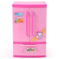 Детски хладилник пластмасови мини хладилник играчка за ролева игра преструвам игра