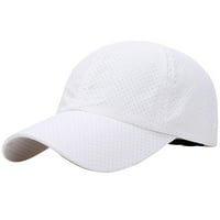 Бейзболна шапка дишаща бързо суха материали Регулируема спортна шапка за туризъм